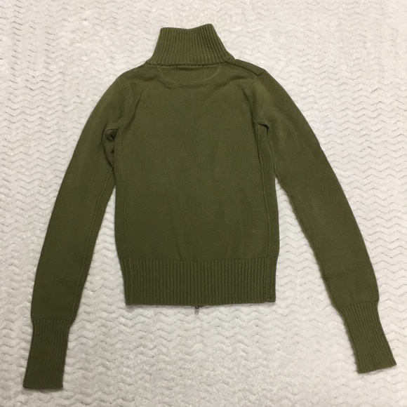 Hollister Zip Up Sweater - size Small - Picture 7 of 9